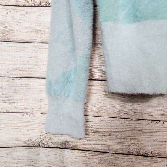 House of Sunny Pullover Cardigan Sweater Women's Size 8 Long Sleeve Wool Feel - Picture 15 of 16